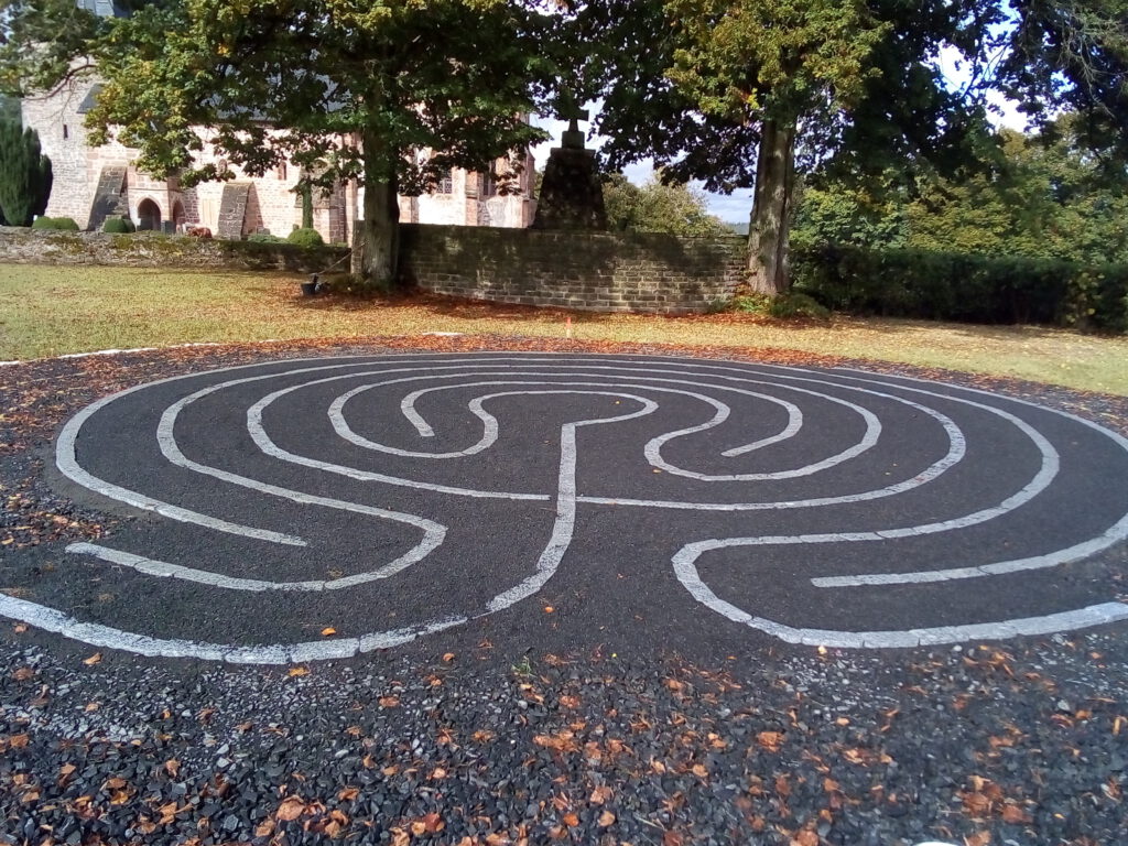 Labyrinth auf dem Christenberg